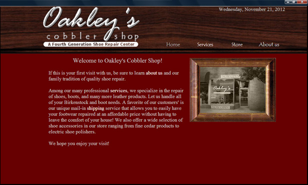 Oakley's Cobbler Shop